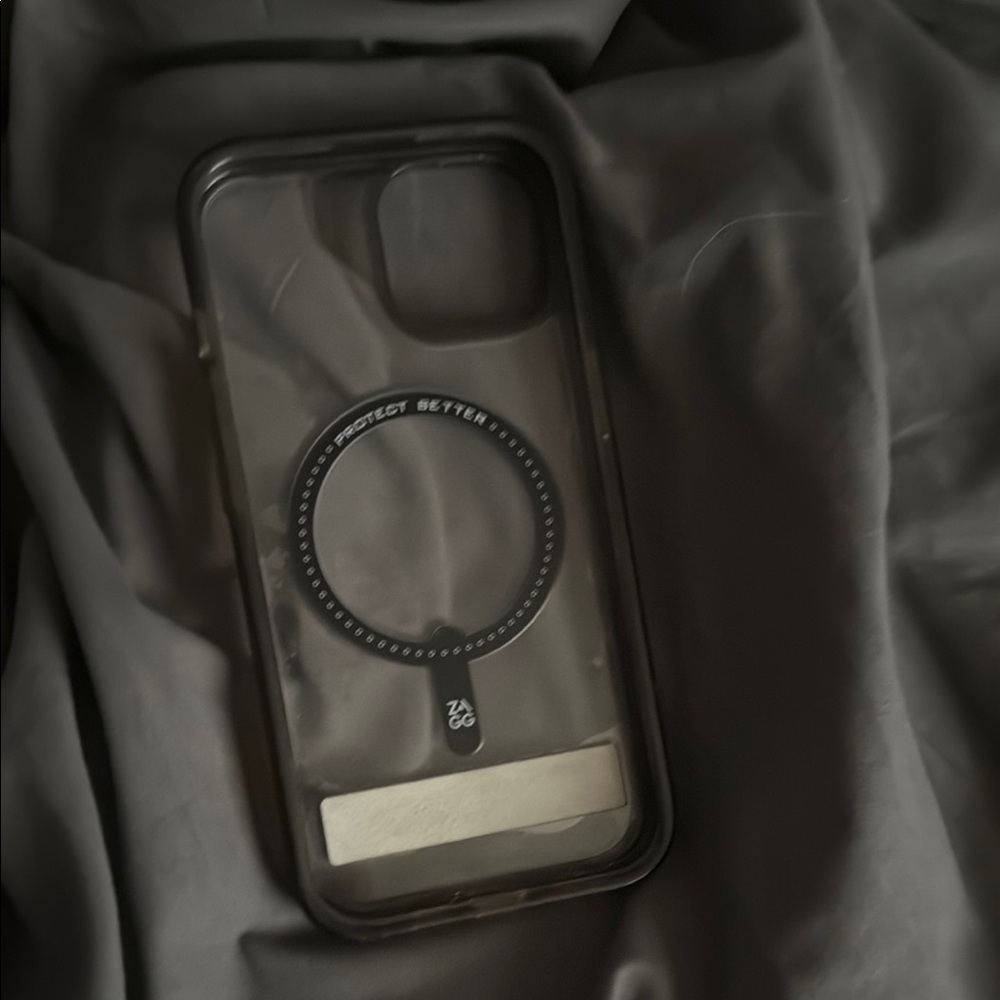 Black and Clear Phone Case